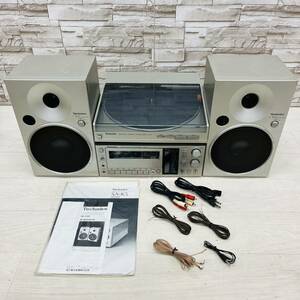 ☆1円〜 Technics テクニクス ターンテーブル レコードプレーヤー SL-5 / カセットレシーバー カセットデッキ SA-K5 / スピーカー SB-F08