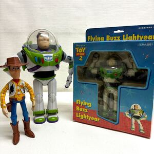 1219D6 TOY STORY トイストーリー フィギュア おもちゃ 3点セット ウッディ バズライトイヤー Disney ディズニー TOMY デンヨー