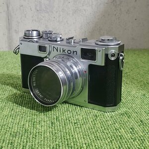 Nikon/ニコン nikon s2 一眼レフフィルムカメラ nikkkor-s.c 1:1.4 f=5cm s0320