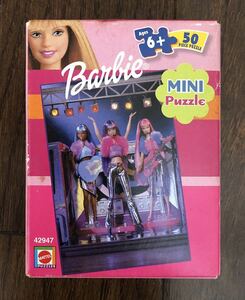 2001年 当時物 Barbie バービーミニパズル Mattel マテル 50ピース ビンテージ 極希少品