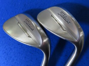 【中古】タイトリスト 2023 VOKEY FORGED（ボーケイフォージド）ウェッジ 2本セット（52°-10°M）＆（58°-10°M）【S】MODUS-3 TOUR105