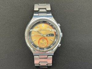 1円～ セイコー SEIKO 5スポーツ スピードタイマー デイデイト 6139-7060 SS 腕時計 メンズ 自動巻 アンティーク 米RA-04