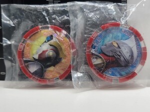 ウルトラマンZウルトラメダルSG01タイタス&マックス 2点セット[24J14検]GPレアEXメダルキャンペーン ウルトラゼットライザー アパレル限定