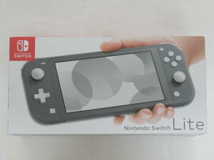 059D721F♪ Nintendo Switch Lite グレー ニンテンドー スイッチ ライト 中古 動作OK