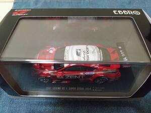 1/43 EBBRO 2014年スーパーGT　ZENTセルモRC F#1 立川祐路、平手晃平