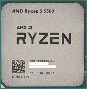 【バルク新品】 AMD Ryzen 5 5500 100-100000457 3.6GHz Socket AM4 [管理:1000029306]