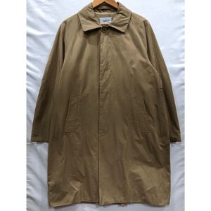 【YAECA】 SOUTIEN COLLAR COAT STANDARD ステンカラーコート ヤエカ S ベージュ 無地 コットン 10502 ts202412