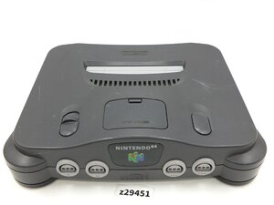 【z29451】任天堂 Nintendo 64 ニンテンドー 64 NUS-001 本体のみ 日本製 動作未確認 格安スタート