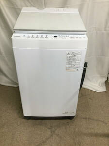 【北見市発】TOSHIBA 東芝 東芝電気洗濯機 AW-6DH1 2022年製 100V 6.0kg 白