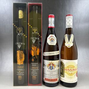 [8] ワイン 白 4本セット STREWN Icewine アイスワイン ヨセフ フリードリッヒ リープフラウミルヒ マドンナ 果実酒 古酒 07/012008s