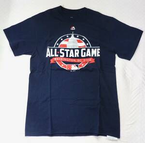 MLB メジャーリーグ ALL STAR オールスター Majestic マジェスティック シャツ 2018（ネイビー）