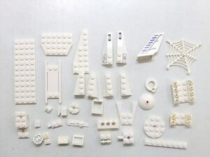 C1　白色　ホワイト　数の少ないパーツ色々まとめて　大量　レゴパーツ　LEGO