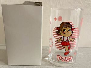 ☆新品・未使用☆ 不二家 ペコちゃん グラス