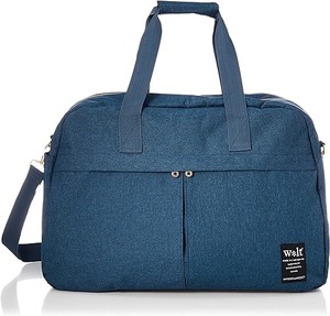 WALT/ウォルト　　ボストンバッグ　　466-028E　　容量約40L 　 ネイビー系　　撥水加工　　新品