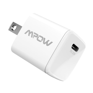 複数あり 急速充電20W対応小型USB-C ACアダプター MPOW Type-C PD 20W対応 1ポート [PA224A]