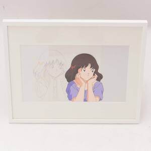 絵画：希少！グループ・タック制作『タッチ』浅倉南 アニメ原画＆セル画 【中古】【正規品保証】96651