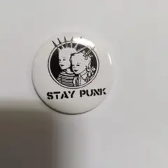 STAY PUNK ピンバッジ 約4.5cm