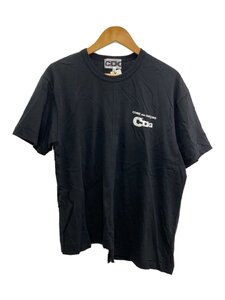 CDG◆24年/アシンメトリーTシャツ/S/コットン/ブラック/SZ-T076