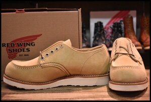 【9D 箱付 未使用 24年】レッドウィング 8079 オックスフォード ホーソーンアビレーンラフアウト ベージュ ブーツ redwing HOPESMORE