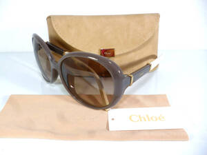 極美品★Chloe/クロエ★Ｃｈｌｏｅロゴ★サングラス★保存ケース・冊子・レンズクリーナー付き