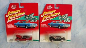 JOHNNY LIGHTNING ジョニーライトニング ミニカー　BUICK RIVIFRA CHEVY MONTE CARLO ビュイック　シェビー　SUPER 70’s 激レアセット