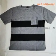 m.f.editorialメンズTシャツ