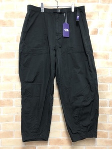 タグ有 THE NORTH FACE PURPLE LABEL ノースフェイス Ripstop Wide Cropped Pants NT5316N ブラック 34 111415374