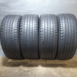 【人気アイテム】DUNLOP ダンロップ SP SPORT MAXX 050 215/55R17 94V 18年製 ノーマルタイヤ4本 残溝約5.4 A06