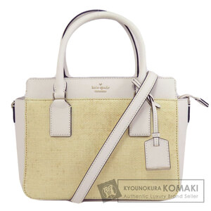 kate spade ケイトスペード 2WAY ハンドバッグ レザー レディース 中古