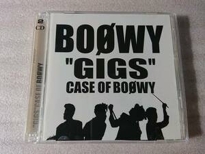 BOOWY GIGS CASE OF BOOWY CD 2枚組 LIVE ボウイ