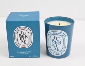 1265-24W0021★ディプティック Diptyque 1回使用 美品★限定品♪ フレグランスキャンドル テュベルーズ 190g 箱入り 定価10450円