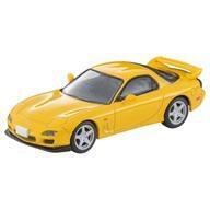 新品ミニカー 1/64 LV-N267d マツダ RX-7 タイプR バサーストR(イエロー) 2001年式 「