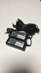 美品☆富士通 ACアダプタ FMV-AC320/FMV-AC320A ADP-60ZH A 19V 3.16A【中古】 2点セット SZ0038