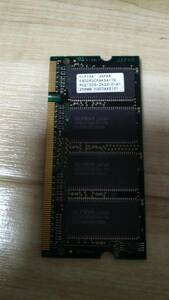 【識別カ】★ まとめ落札歓迎 ★ ノートパソコン用 メモリ DDR SO-DIMM 256MB DDR-266 PC-2100 ELPIDA