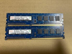 SK hynix DDR3 1333 pc3-10600 2GB×2枚　4GB