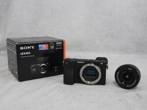 ☆ SONY ソニー α6400 + SELP1650 ミラーレス一眼 デジタルカメラ 箱付き ☆中古☆