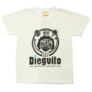 SALE! レア! メール便可能! dieguito (ディエギート) KIDS Tシャツ (130) | gol (ゴル) マラドーナ キッズ Jr ジュニア セール 特価