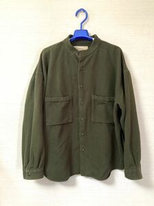 【即決】20AW テンダーロイン STAND FLANNEL SHT スタンド フランネル シャツ オリーブ