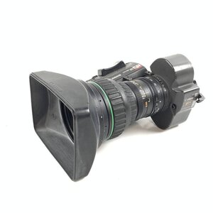 Canon キヤノン IF+ 業務用ビデオカメラレンズ 本体レンズ: J15ax8B4 WRS SX12/1：1.7/8-120mm レンズフード付き●動作未確認品【TB】