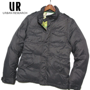 【アーバンリサーチ】 デタッチャブル　ダウンジャケット　ミリタリー　サイズ40（L） フード格納　DOWN JACKET　URBAN RESEARCH