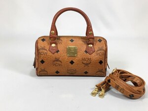 MCM ボストンバッグ 2WAY ミニバッグ 【極美品 使用わずか】 返品保証