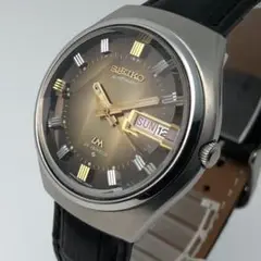 【美品・精度良好】SEIKO ロードマチック 茶文字盤 ビンテージ