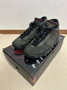 NIKE AIR JORDAN 14 CDP countdown pack 27cm Black Red レトロ スニーカー JORDAN RETRO