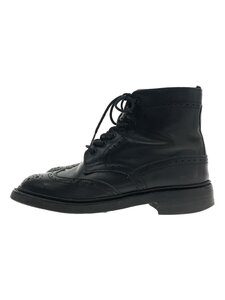 Tricker’s◆ブーツ/UK5.5/BLK/レザー/834797