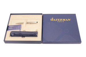 WATERMAN ウォーターマン エキスパート エッセンシャル メタリックCT BP ボールペン ペンケース 三越銀座店購入 筆記具 ステーショナリー