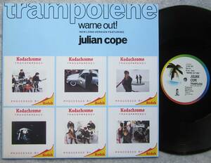 ★送料無料★Julian Cope/Warne Out！■UK盤12インチ　３曲収録　ステッカー付