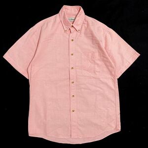 USA製 90s L.L.bean コットン オックスフォード ボタンダウン シャツ / size s / エルエルビーン ブルックスブラザーズ