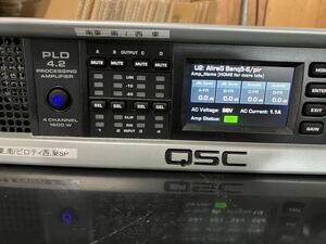 ＋中古＋QSC 4chパワーアンプ PLD4.2 （２）