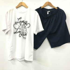 TEI 【中古美品】 ランニングウエア上下(Tシャツ＆ハーフパンツ) L トップス ボトムス〈130-240612-MA-2-TEI〉