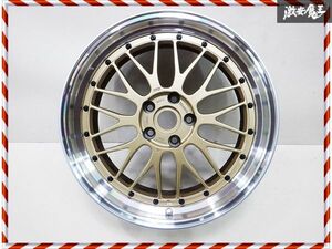 美品! 目立つキズ無し! BBS LM221 19インチ 9.5J +45 5穴 PCD114.3 ホイール単体 1本 スカイライン フーガ クラウン マークX レクサス